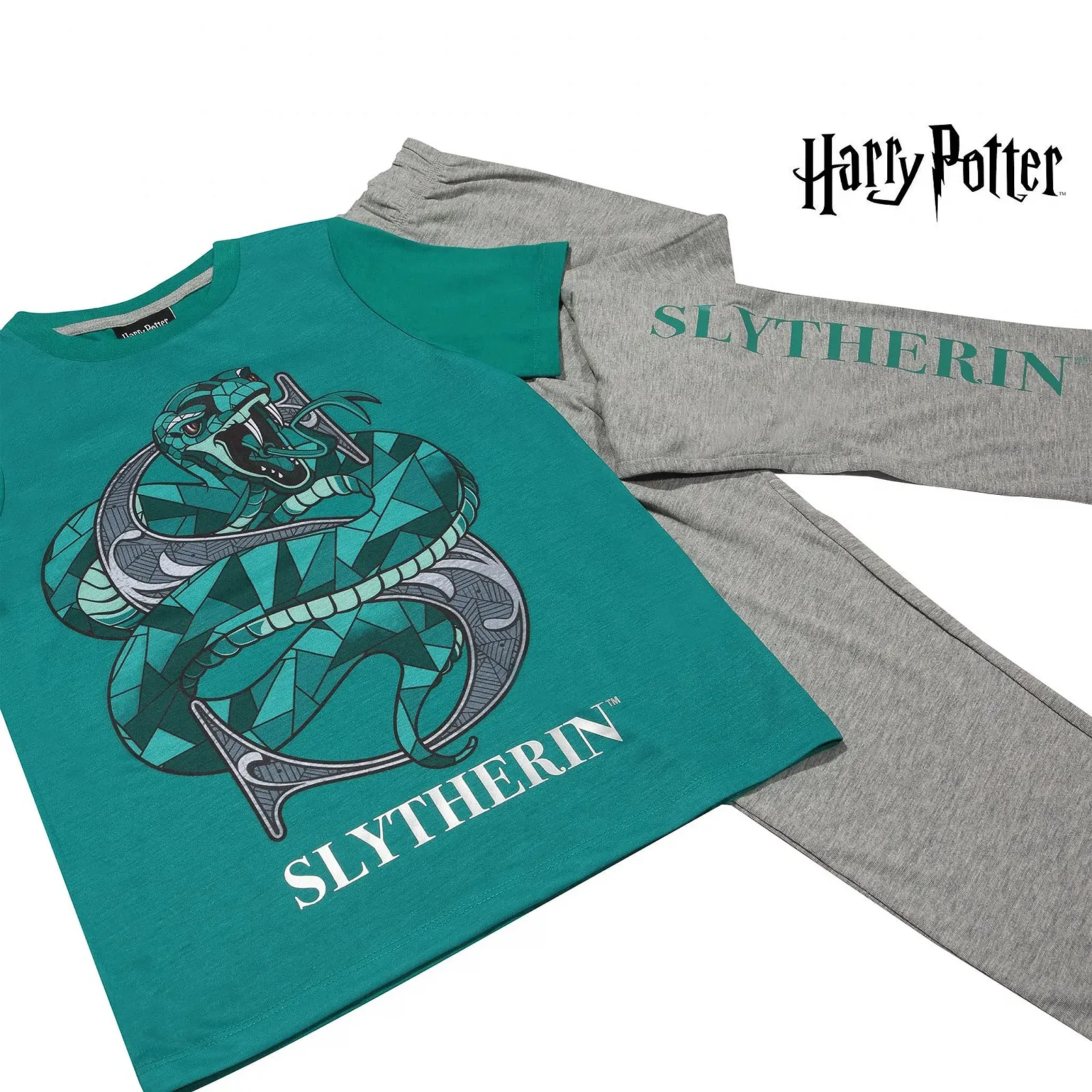 Комплект піжами Harry Potter Slytherin для хлопчиків, фото №4 Комплект піжами Harry Potter Slytherin для хлопчиків, фото №4