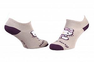 Шкарпетки HELLO KITTY COURT Жовтий, Фіолетовий 35 - 41 - Фото 1
