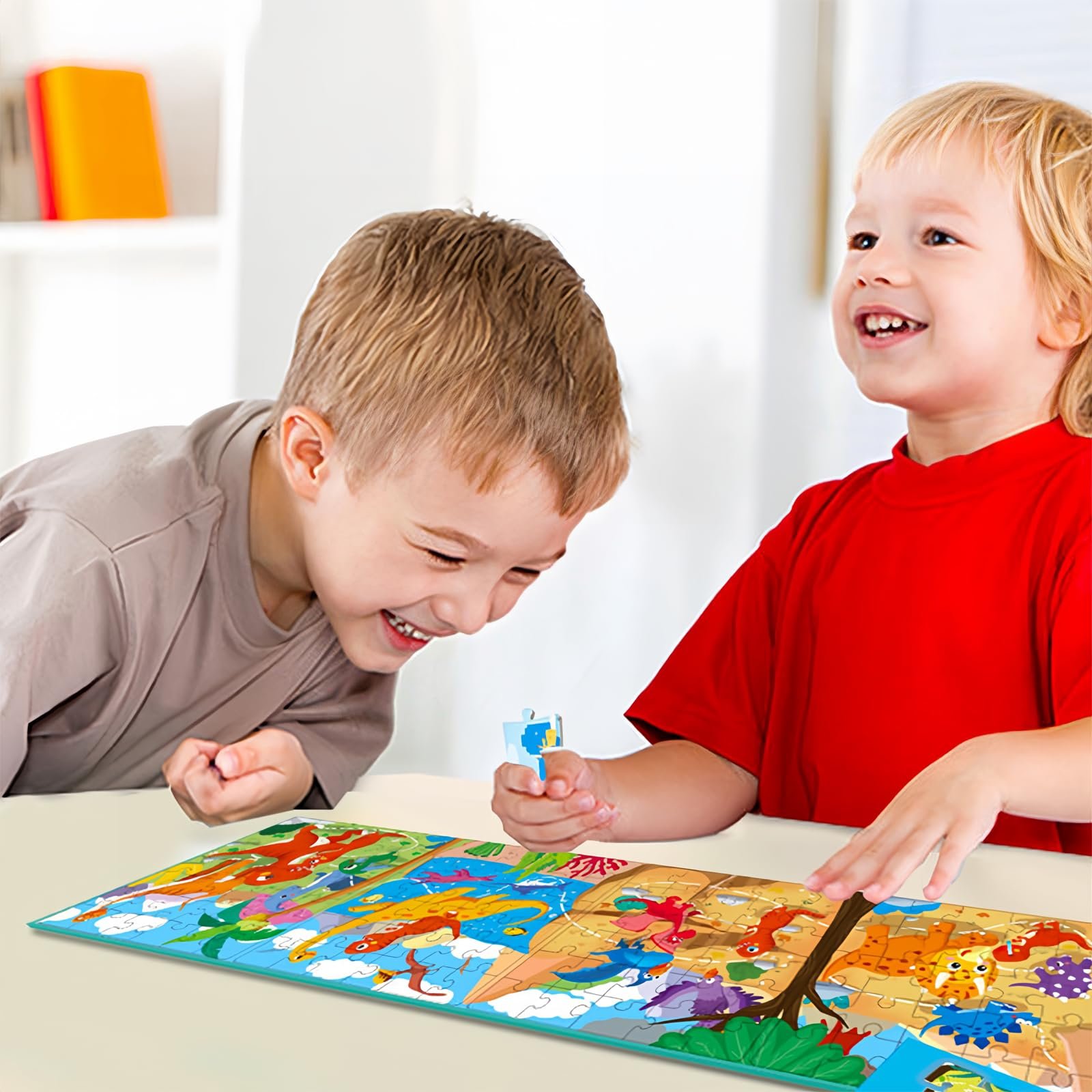 Магнитный пазл Jisrcha 4-in-1 Animal для путешествий 73 детали (A) от 3-5 лет, фото №5