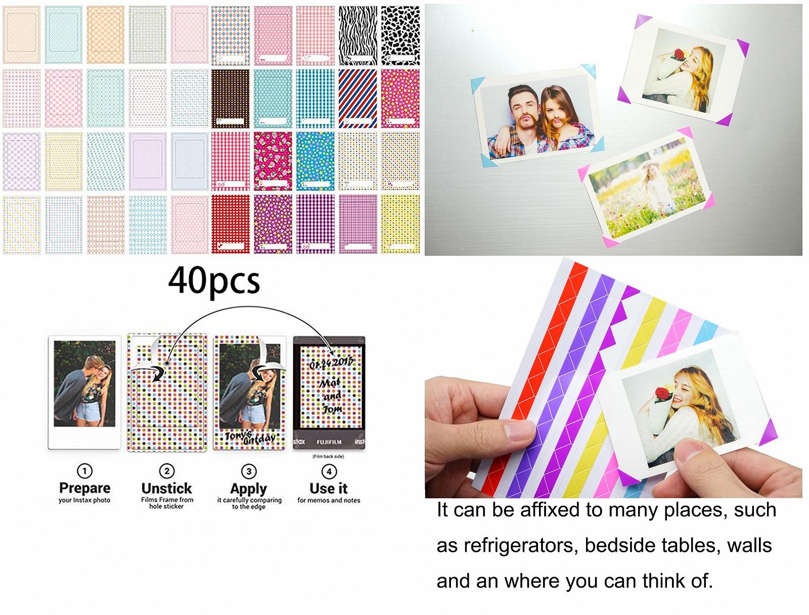 Фотоальбом Yosuny для 3-дюймовых снимков Fujifilm Instax Mini на 64 кармана PU-кожа, фото №2