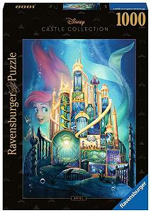 Пазл Ravensburger Disney Castle Collection Ariel 17337 1000 деталей 27 x 20 см - Фото 1