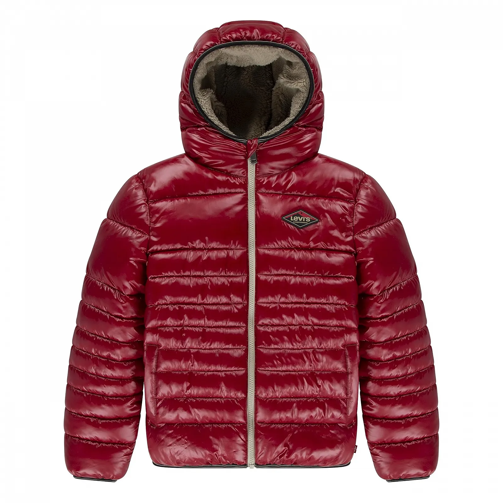 Куртка Levi's Kids LVB Sherpa Lined MDWT Puffer для хлопчиків, фото №1 Куртка Levi's Kids LVB Sherpa Lined MDWT Puffer для хлопчиків, фото №1
