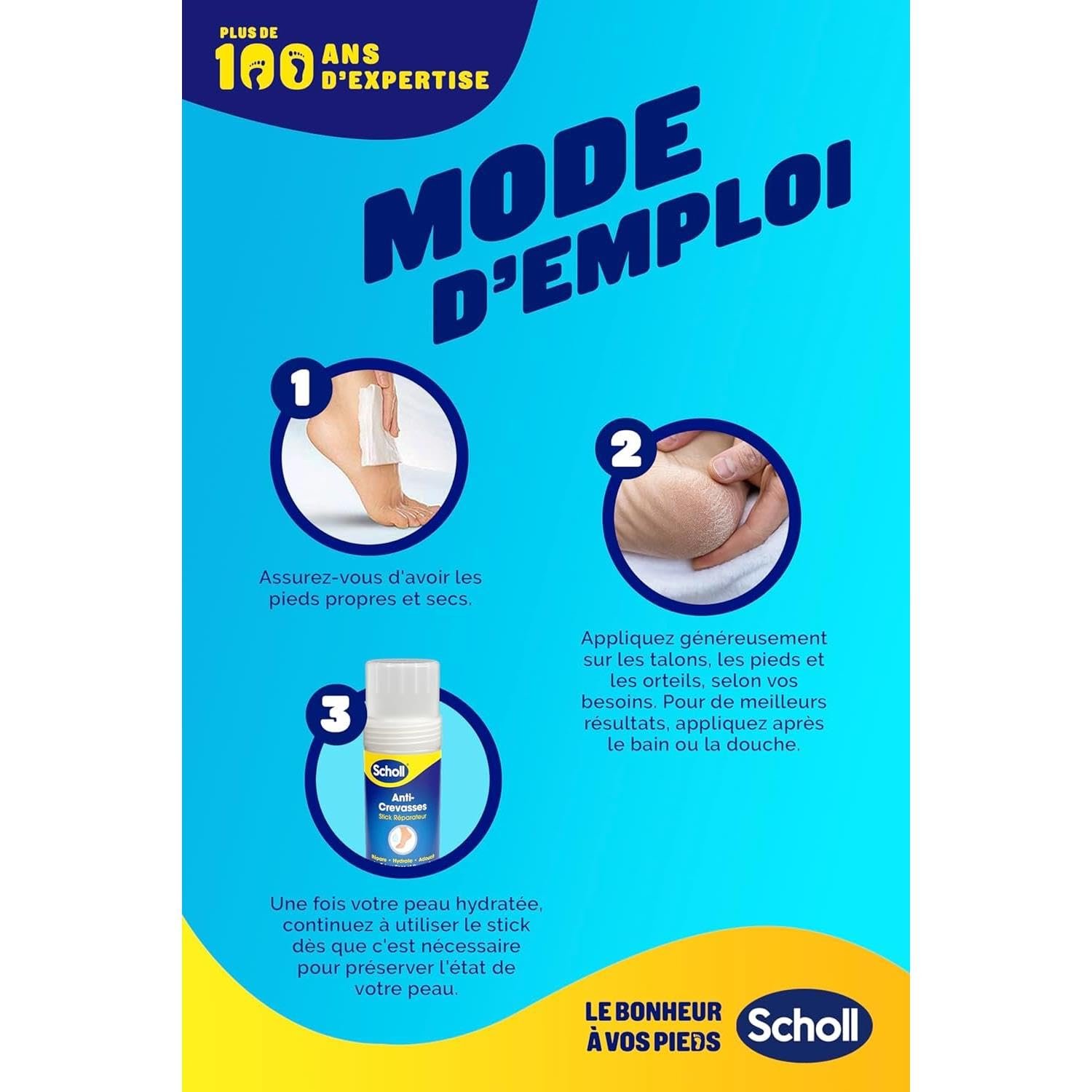 Карандаш для ног Scholl Crack Repair Sticks для восстановления пяток 5 шт, фото №7