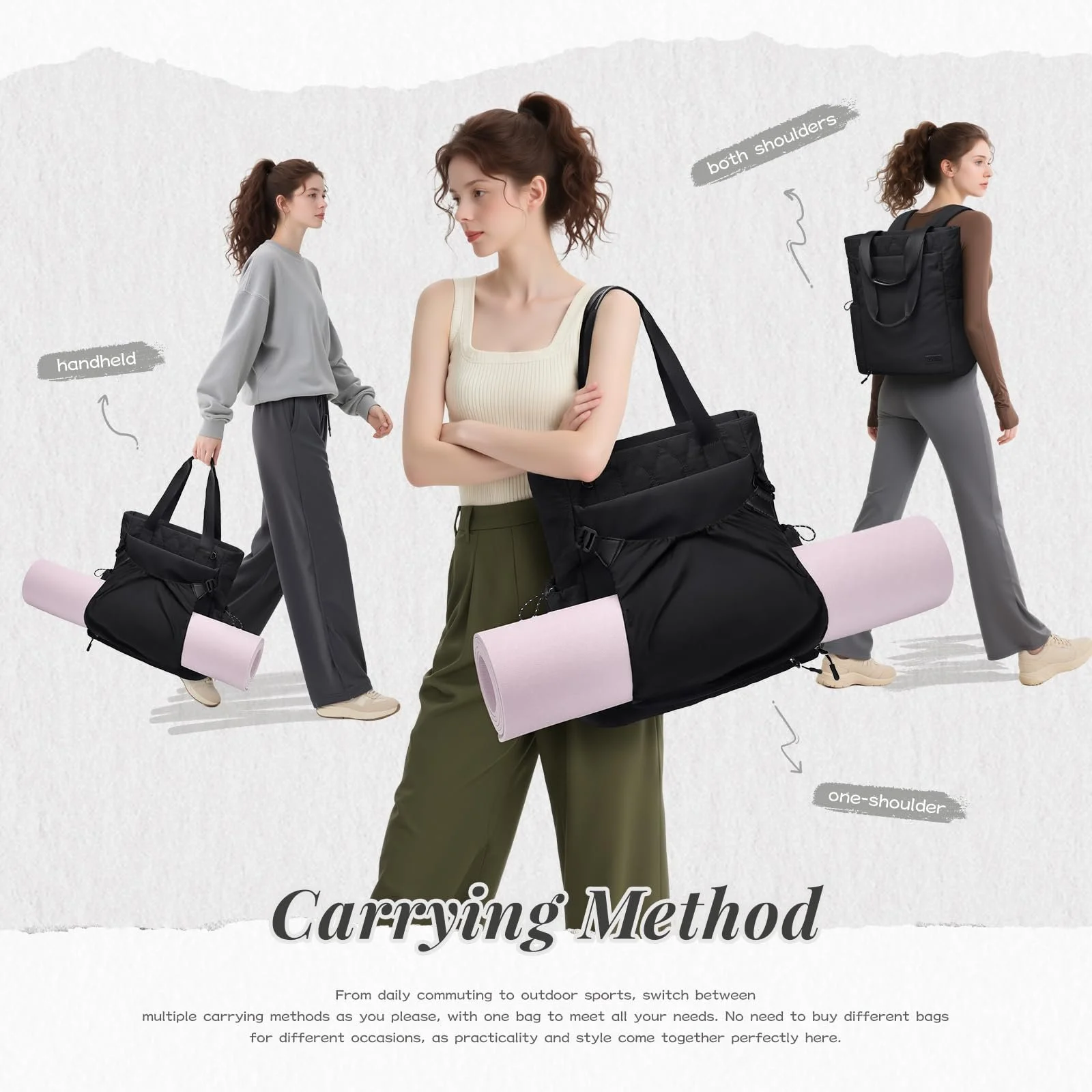Рюкзак для ноутбука GOLF SUPAGS Convertible Quilted Carry Bag, фото №2 Рюкзак для ноутбука GOLF SUPAGS Convertible Quilted Carry Bag, фото №2