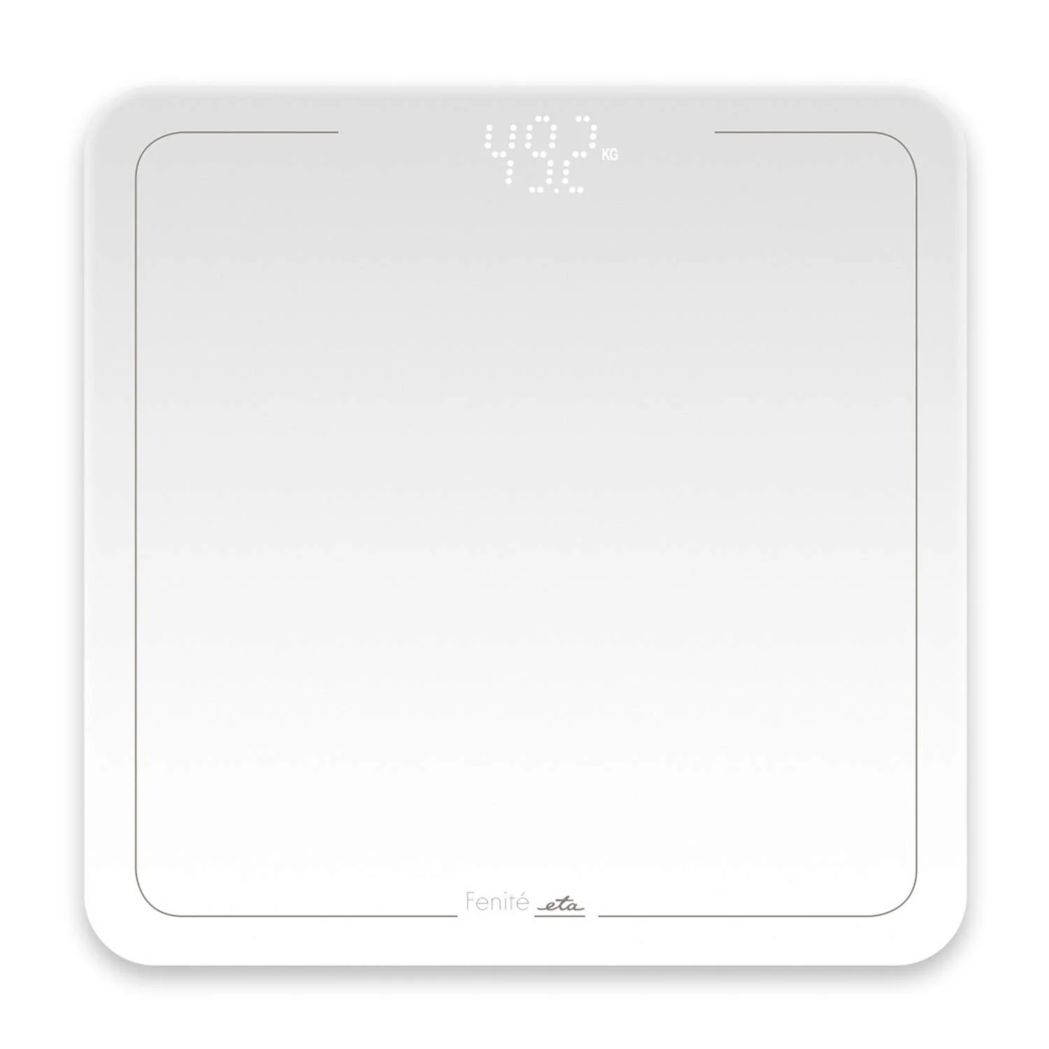 Ваги підлогові цифрові Fenite Glass Base LED дисплей, фото №2