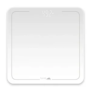 Весы напольные цифровые Fenite Glass Base LED дисплей synthetic.ua - Фото 1