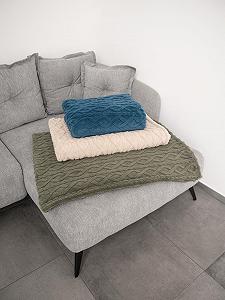 Покрывало Jacquard CB Home & Style 150 x 200 см (кремовый, 150 x 200 см) - Фото 1