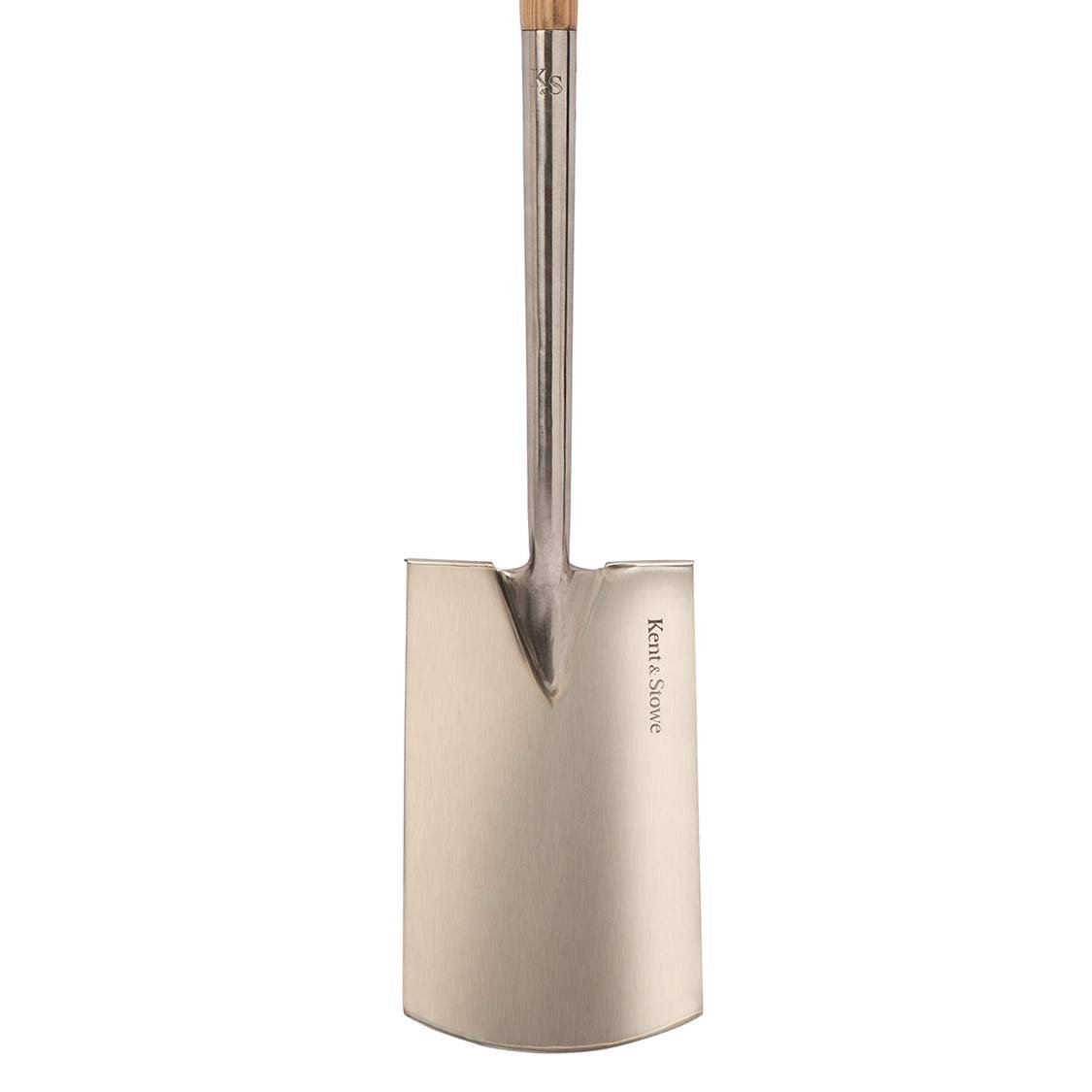 Лопата Kent & Stowe садова, професійна, нержавіюча сталь, ясенова ручка, довжина 110 см, фото №2