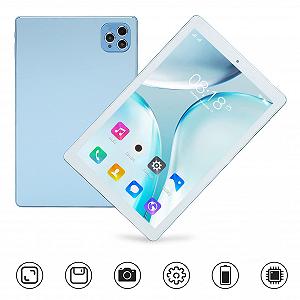 Планшет Android11 10.1 Inch 4 GB 64 GB Octa Core 1080P IPS 5G WiFi 8 MP + 16 MP 8800 mAh (Blue) synthetic.ua - Фото 1