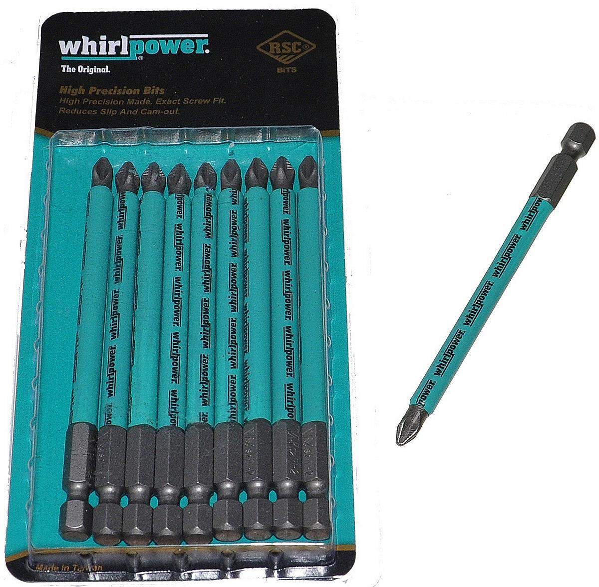 Біта WhirlPower PH2 100мм 1шт арт.bit088, фото №3 Біта WhirlPower PH2 100мм 1шт арт.bit088, фото №3