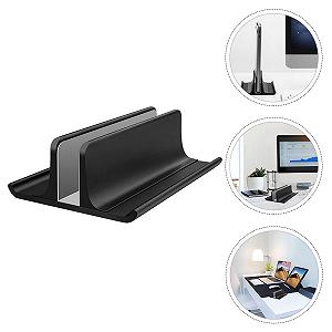 Підставка для ноутбука Вертикальна охолоджуюча Aluminiumlegierung Для офісу та дому synthetic.ua - Фото 1