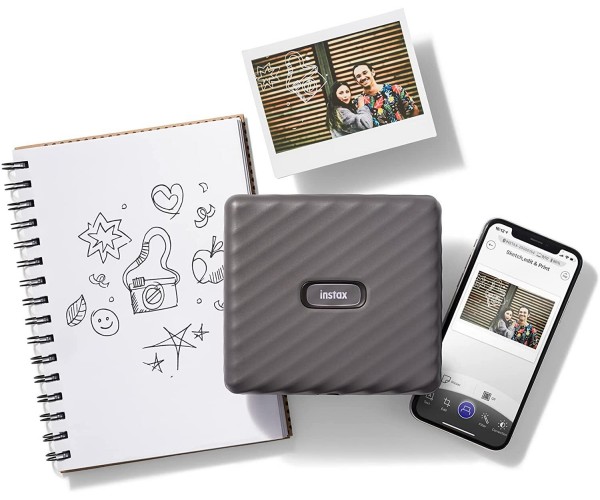 Fujifilm Фотопринтер INSTAX LINK WIDE M GRAY EX D, фото №4