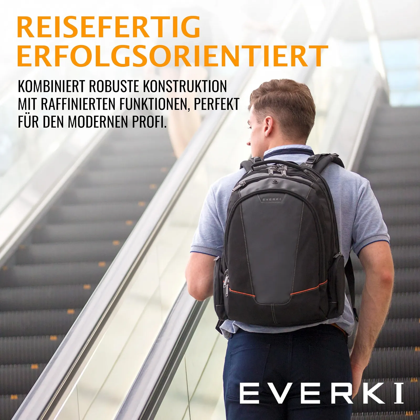 Рюкзак для ноутбука Everki Flight Checkpoint Friendly 16 дюймів, фото №2 Рюкзак для ноутбука Everki Flight Checkpoint Friendly 16 дюймів, фото №2