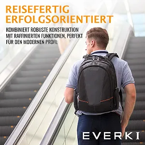 Рюкзак для ноутбука Everki Flight Checkpoint Friendly 16 дюймів synthetic.ua - Фото 1