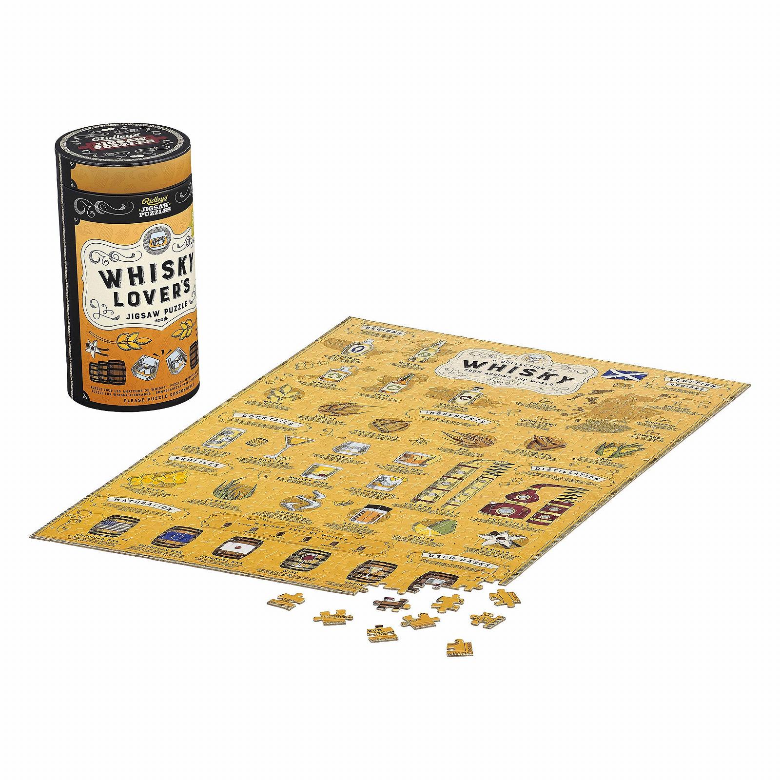 Пазл Ridley's Games Whisky Lover JIG042 500 деталей Yellow, фото №1