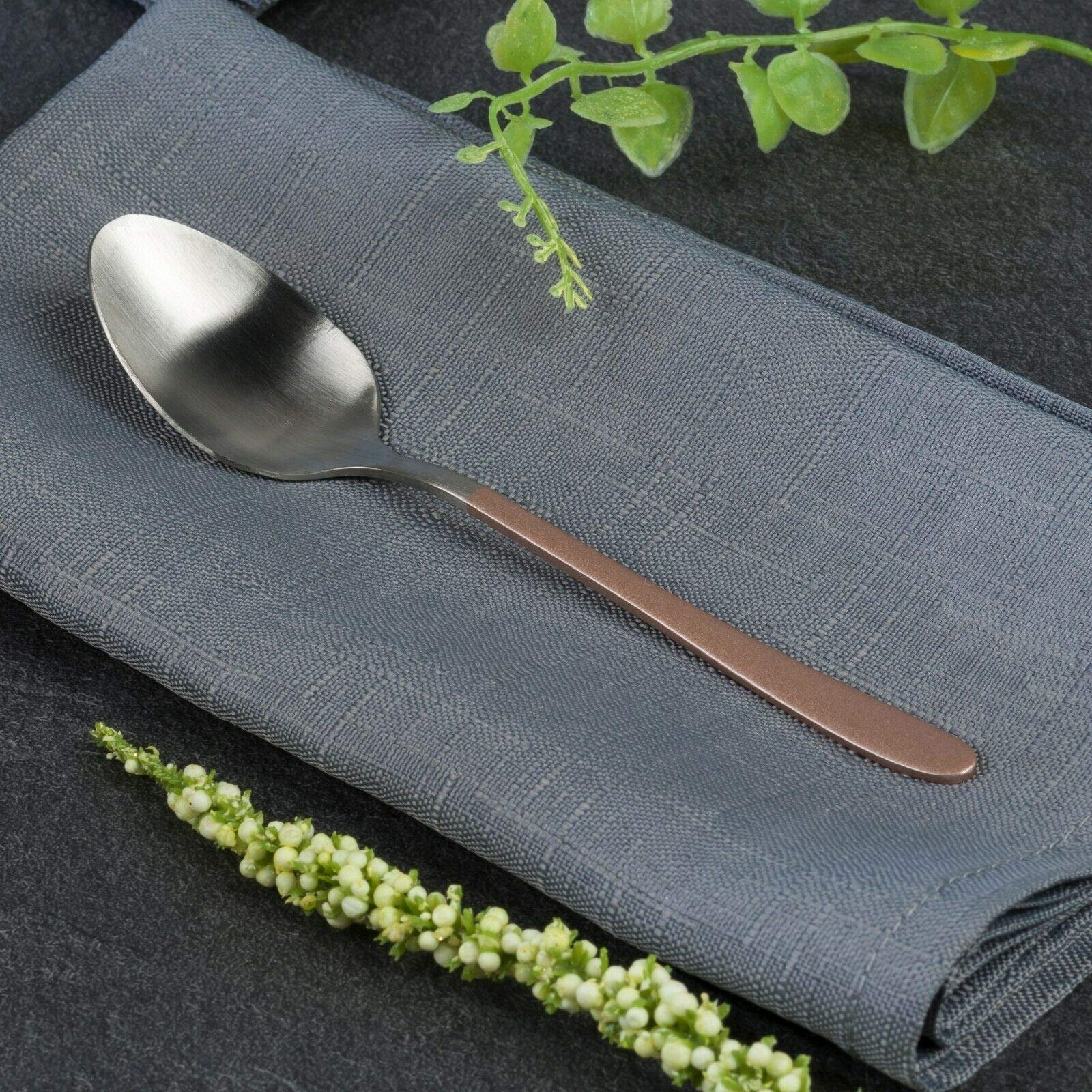 Набор столовых приборов Salter Metallic Champagne 16 предметов, нержавеющая сталь, фото №7