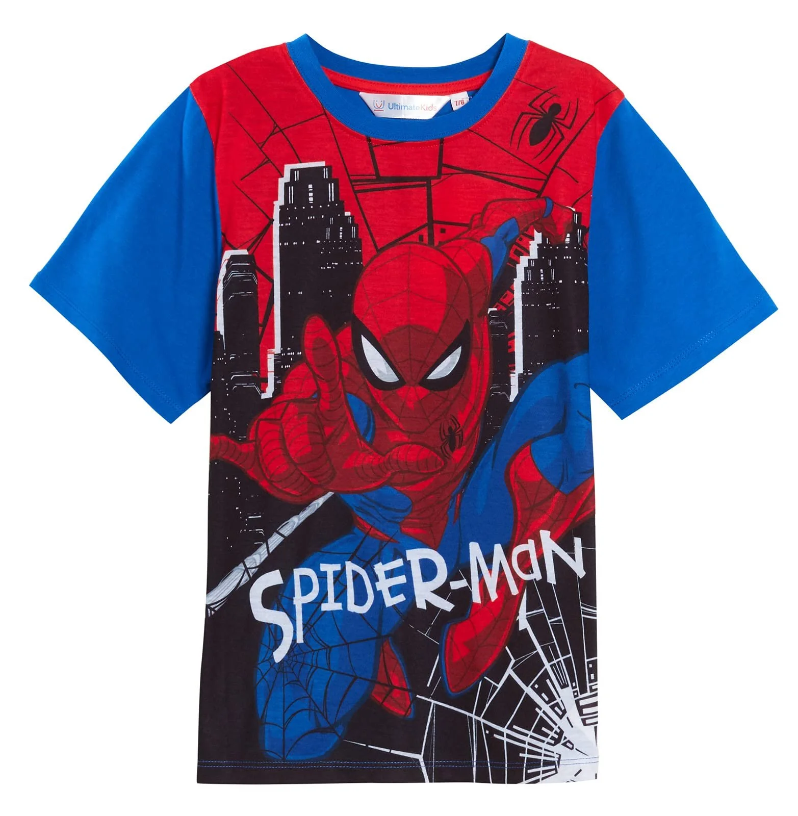 Халат і піжама Marvel Людина-павук для хлопчиків, комплект з 3 предметів, фото №2