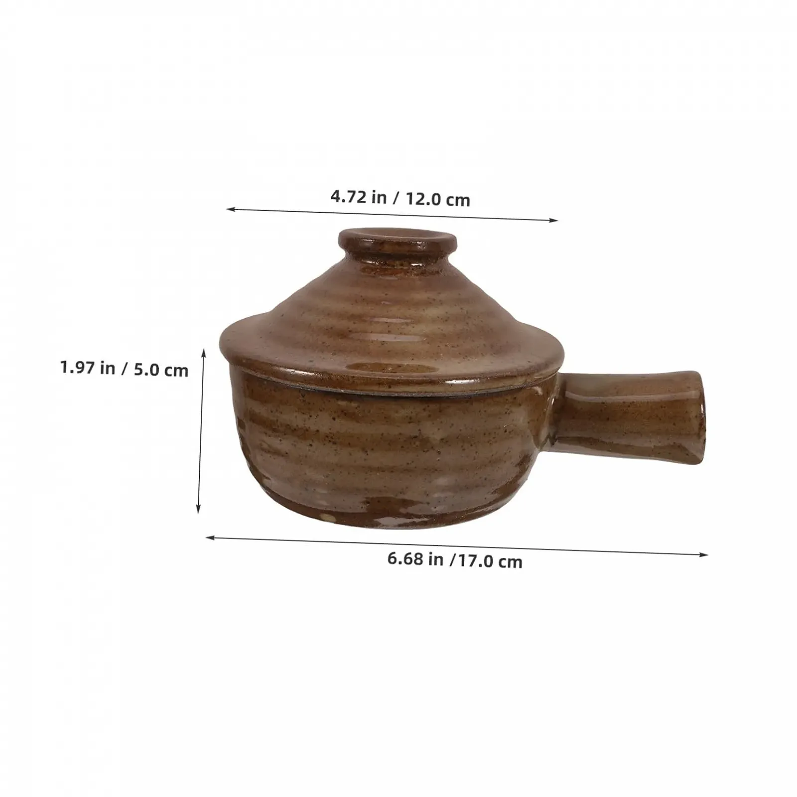 Набор кастрюль Alipis Ceramic 2 шт. для микроволновой печи с крышками, фото №2