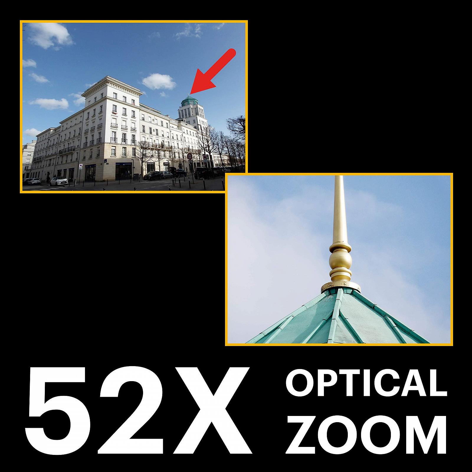 Цифровая камера KODAK Pixpro AZ528, 16 мегапикселей, 52-кратный оптический зум, оптический стабилизатор изображения, 3-дюймовый ЖК-дисплей, видео 1080p Full HD, литий-ионный аккумулятор - Midnight Blue, фото №3