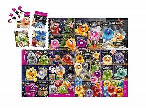 Пазл-адвент-календарь puzzleYOU Gelini Advent Calendar 2025 1000 элементов 64 x 48 см synthetic.ua - Фото 1