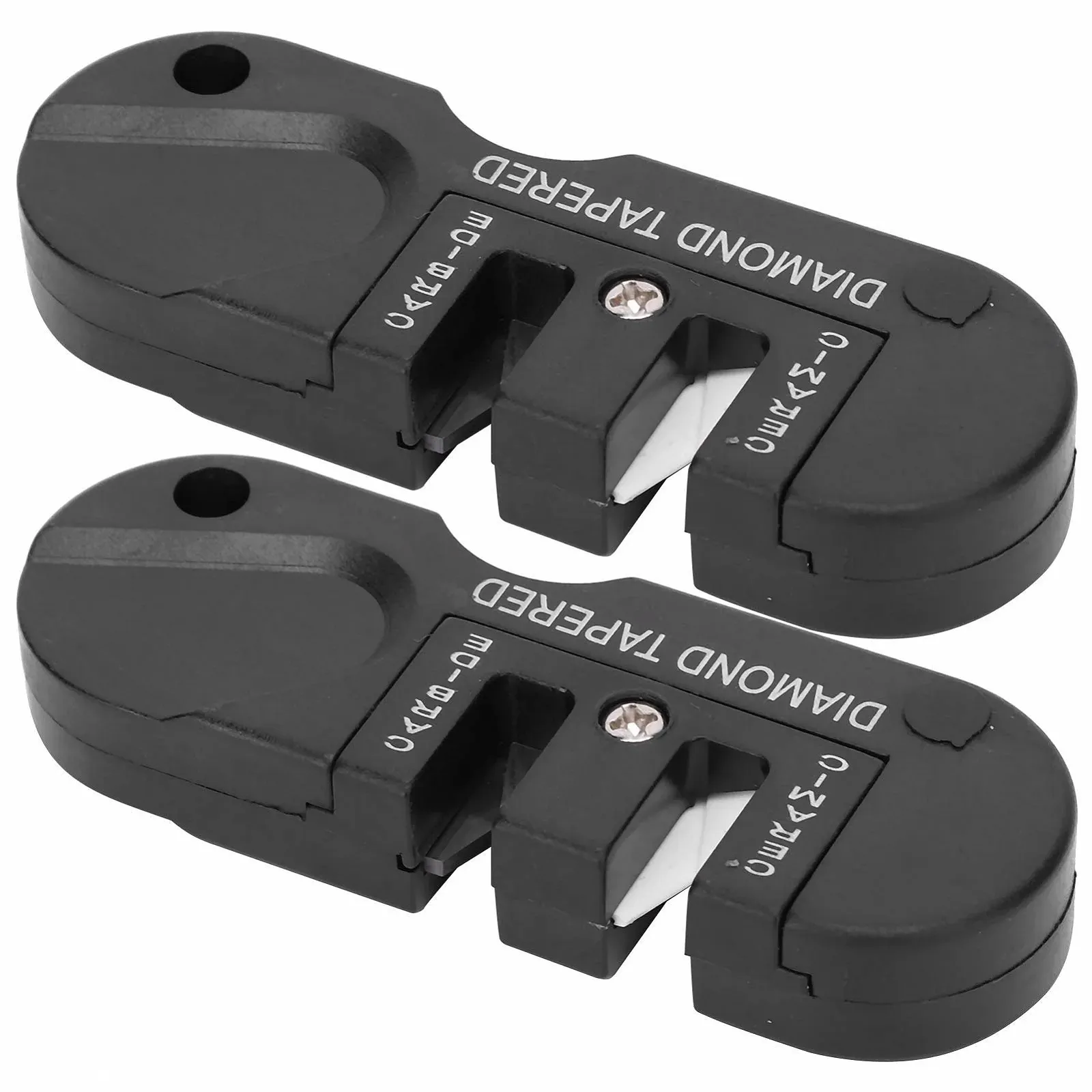 Точило для ножів кишенькове 4-в-1 портативне багатофункціональне для кемпінгу, фото №7