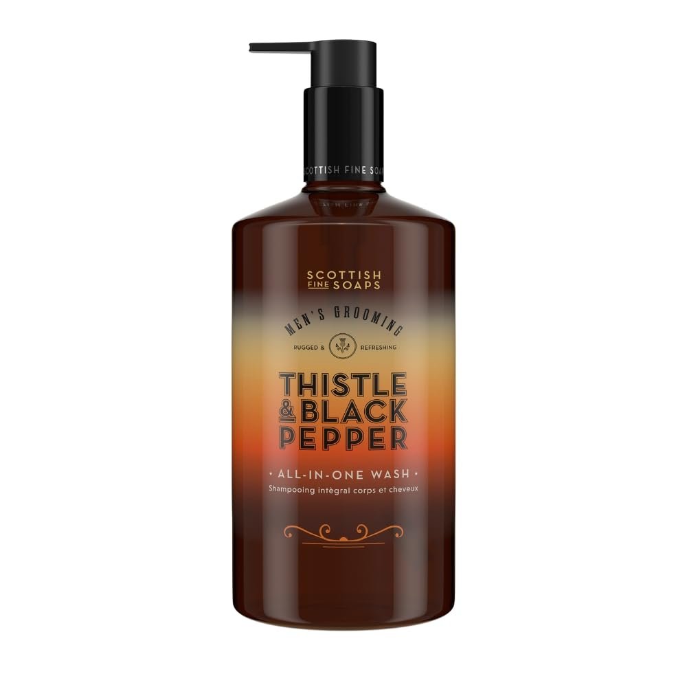 Гель для душу 2-в-1 Scottish Fine Soaps Thistle & Black Pepper 500 мл, фото №1