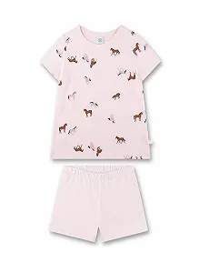 Пижама Sanetta для девочек Розовый - Фото 1