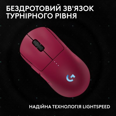 Мышка Logitech G Pro 2 Lightspeed Wireless Magenta (910-007309), фото №5