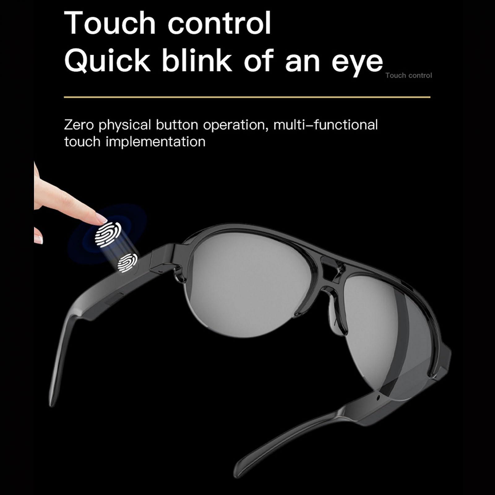 Розумні окуляри для перекладу AI Bluetooth 5.4 Аудіо сонцезахисні окуляри 144 мови, фото №4 Розумні окуляри для перекладу AI Bluetooth 5.4 Аудіо сонцезахисні окуляри 144 мови, фото №4