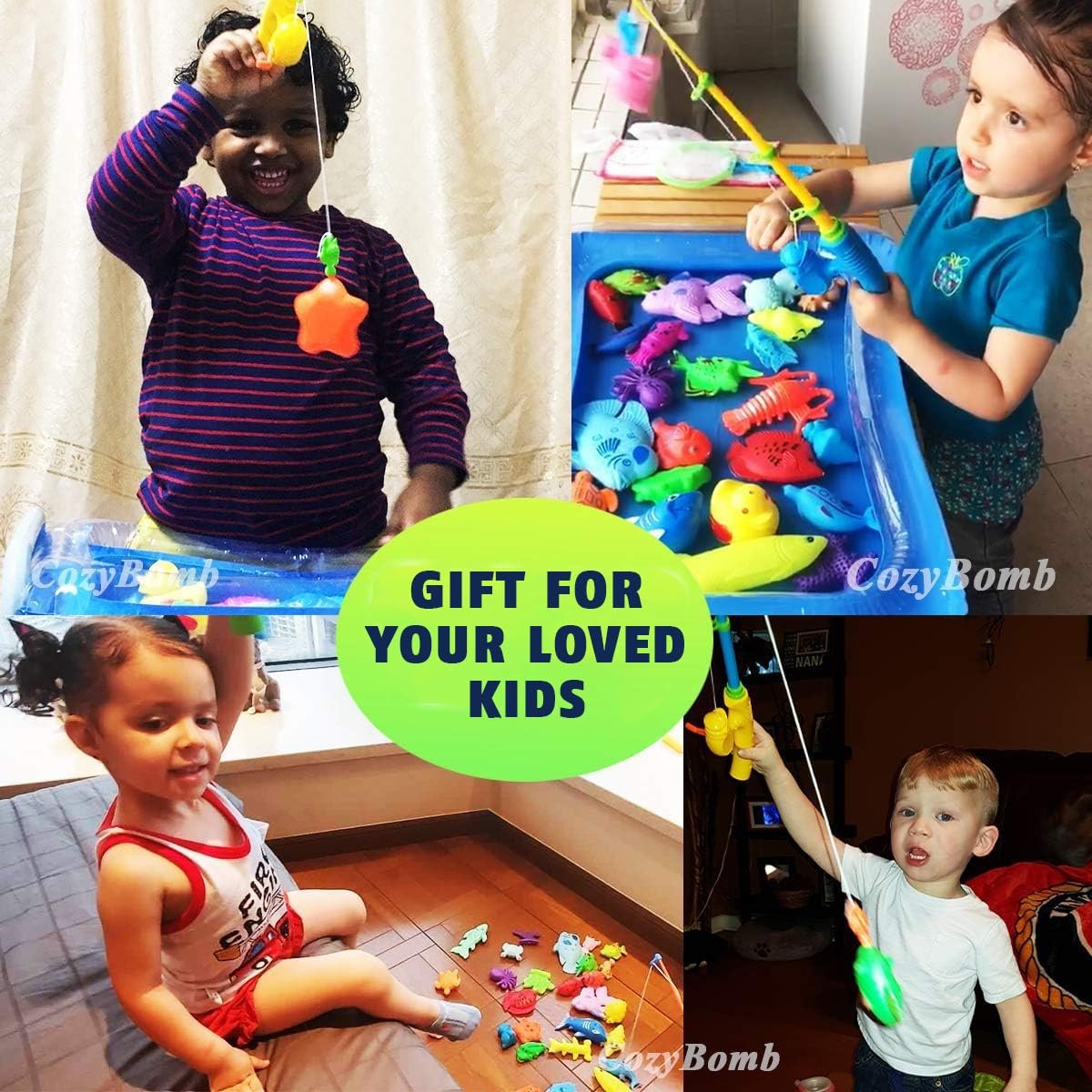 Игрушка для ванны CozyBomB Магнитная рыбалка, фото №8