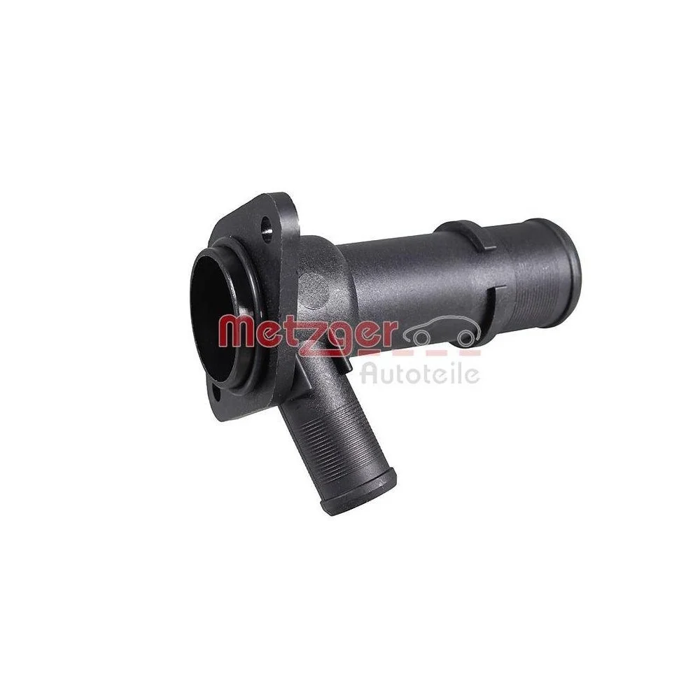 Фланець охолоджуючої рідини METZGER 4010510 для CITROËN PEUGEOT, задній, фото №1