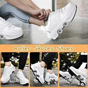 Роликовые Кроссовки Без Бренда 2 в 1 synthetic.ua - Фото 1