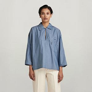 Женская рубашка G-Star RAW Bowling Polo - S - Фото 1