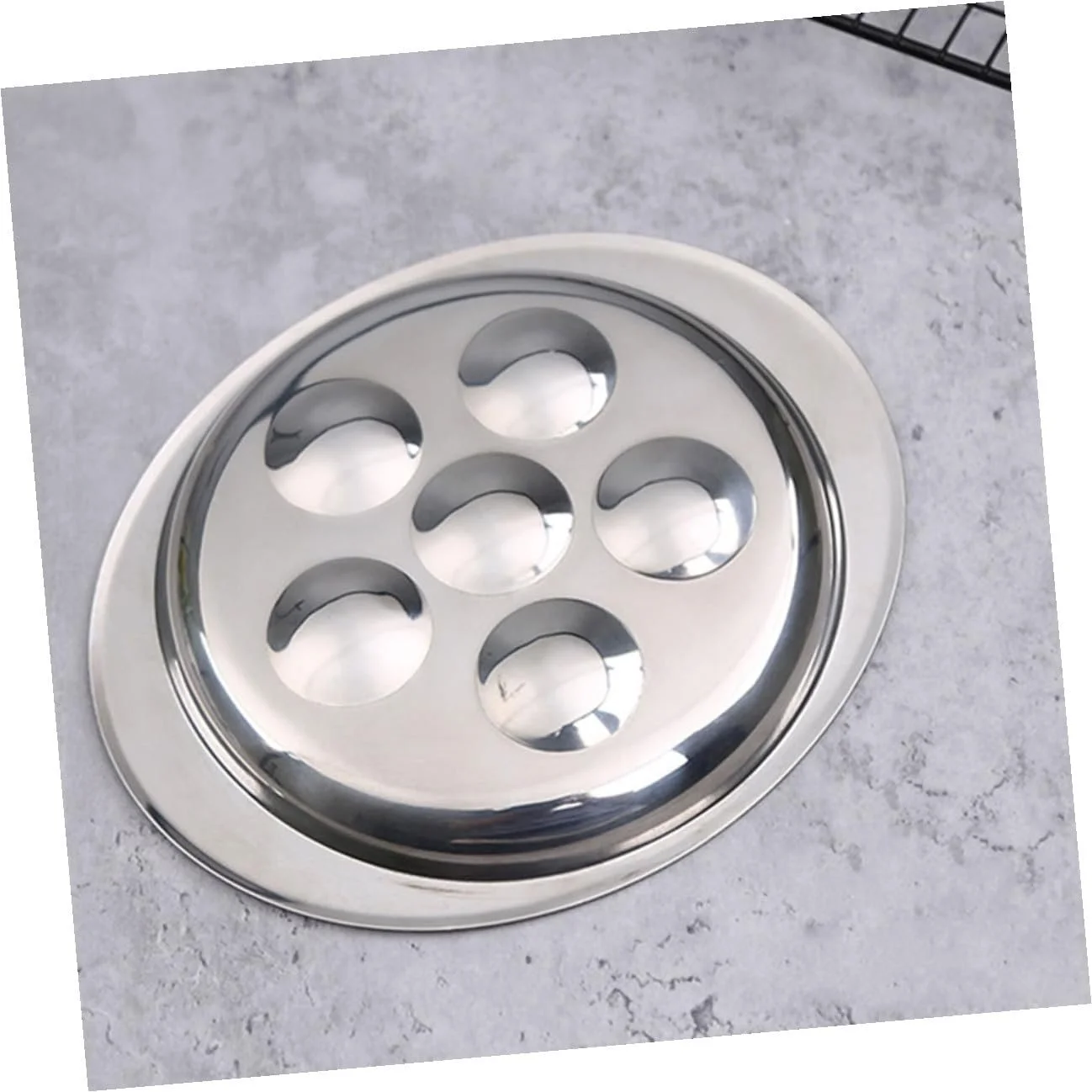 Форма для улиток Toyvian 2 шт нержавеющая сталь термостойкая с ячейками для яиц, фото №5 Форма для улиток Toyvian 2 шт нержавеющая сталь термостойкая с ячейками для яиц, фото №5