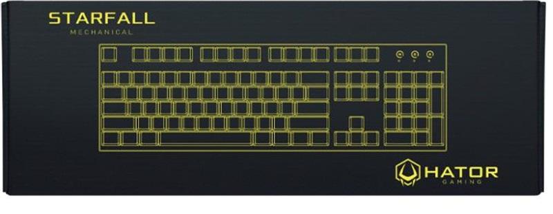 Клавиатура Hator Starfall Outemu Blue HTK-609 Black USB, фото №5