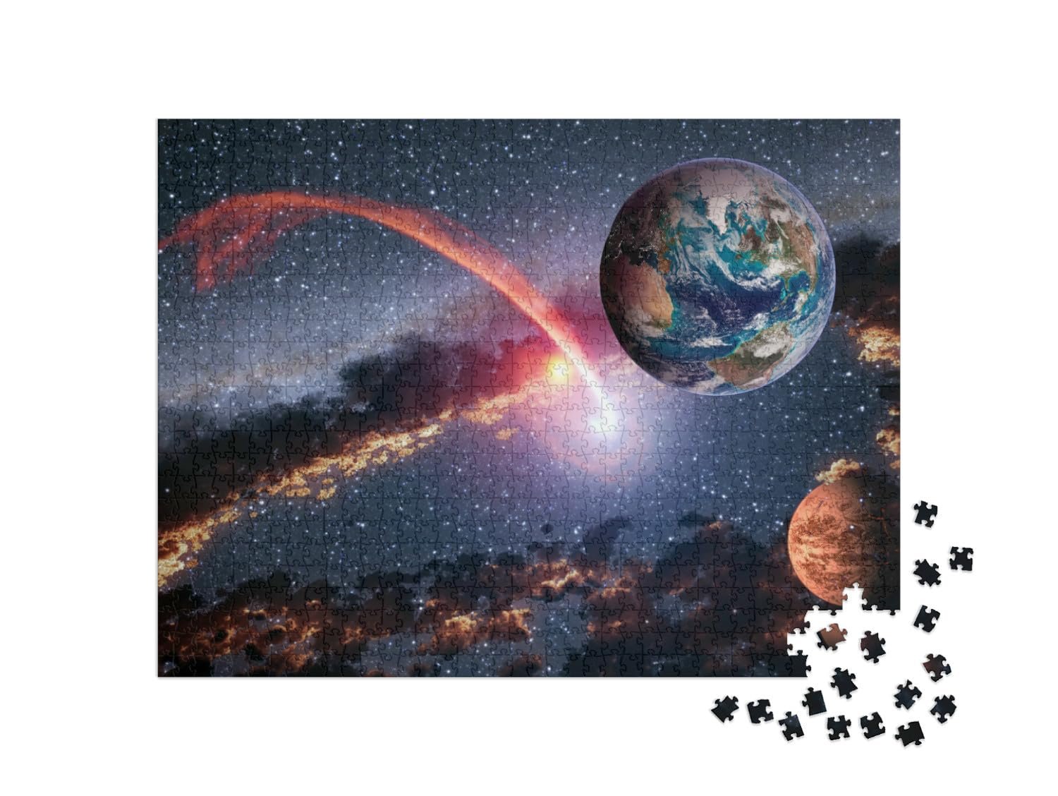 Пазл puzzleYOU Space Universe, Sky & Seasons Универсиум 1000 элементов, фото №2