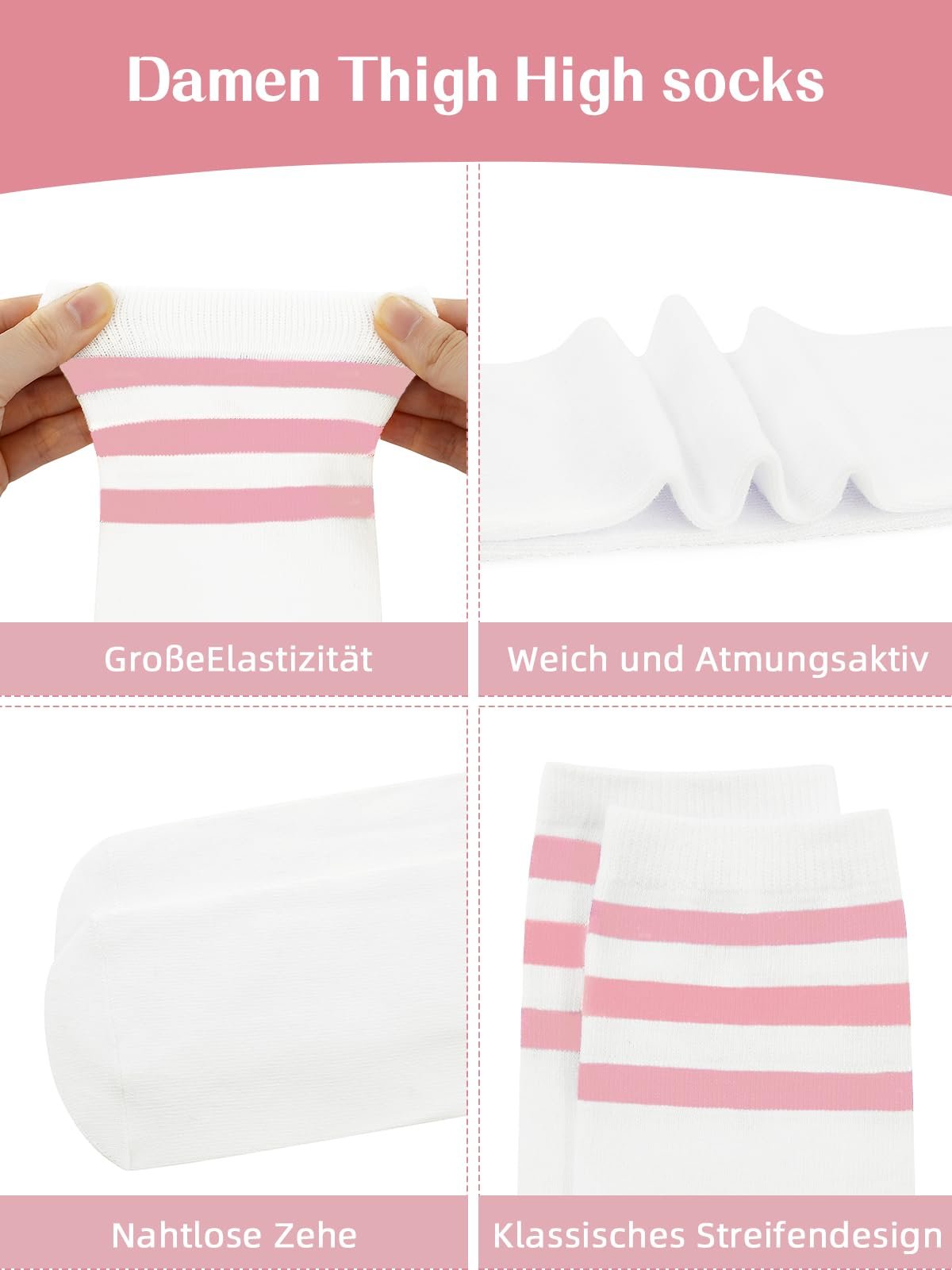 Durio Шкарпетки вище колін Жіночі, фото №2