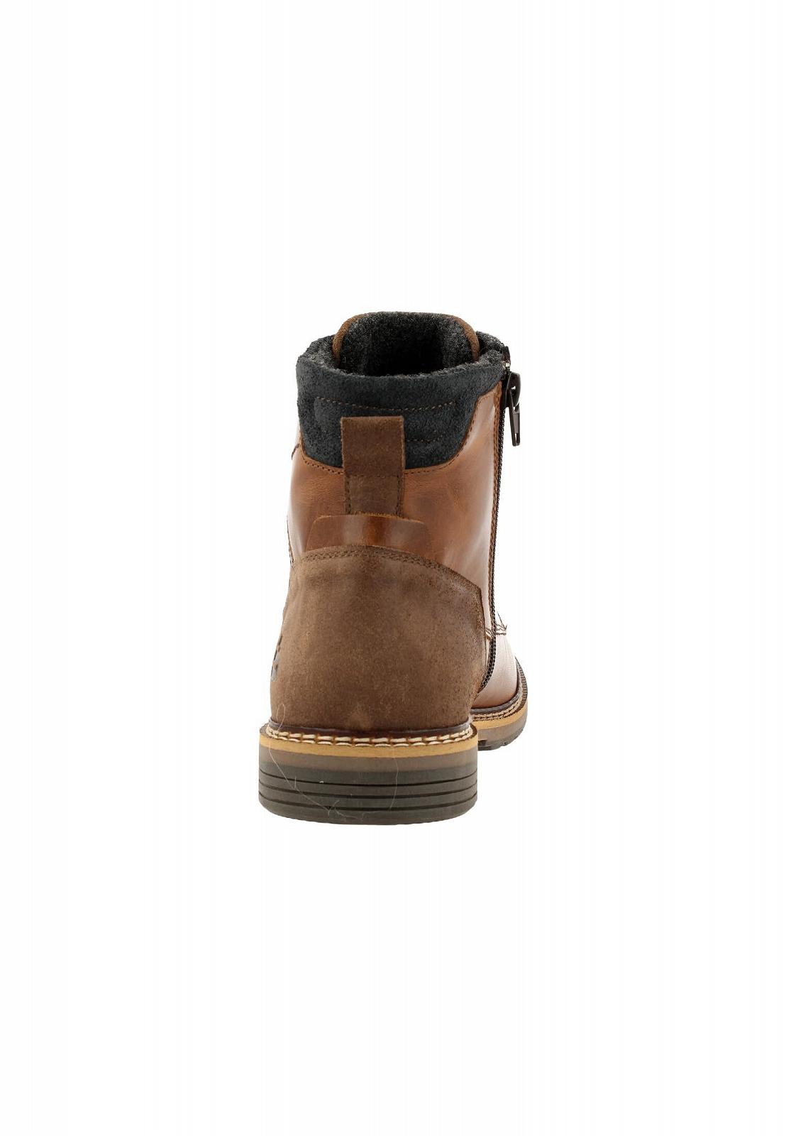 Мужские Ботинки BULLBOXER 318K51111A Cognac Navy 4, фото №3