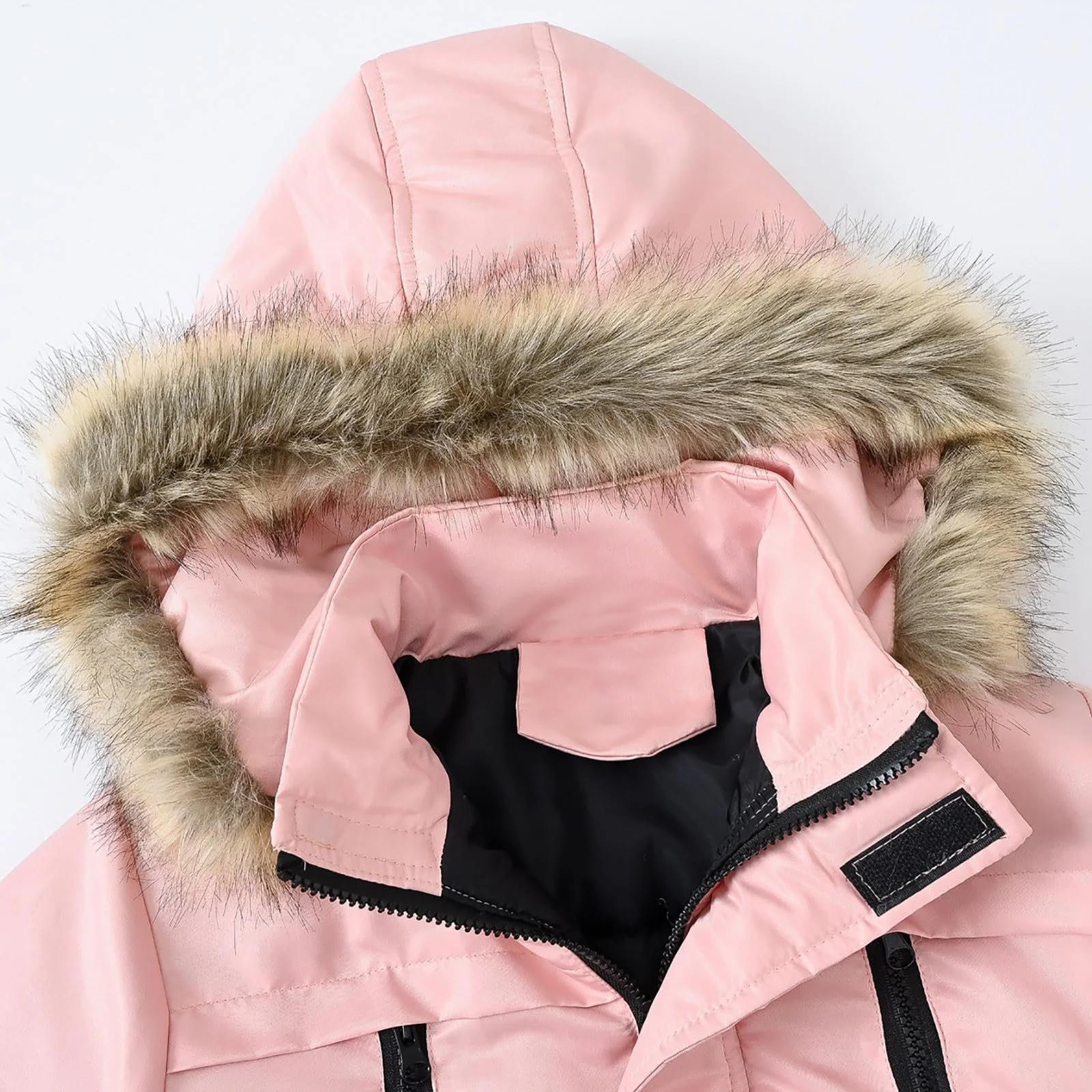 Зимове пальто для підлітків Generisch, зимова парка, фото №5