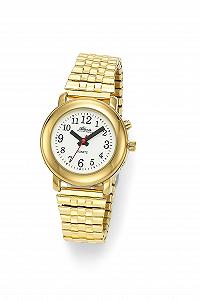 Говорящие часы Женские часы Золотые 8915-9 (версия на немецком языке) - Фото 1