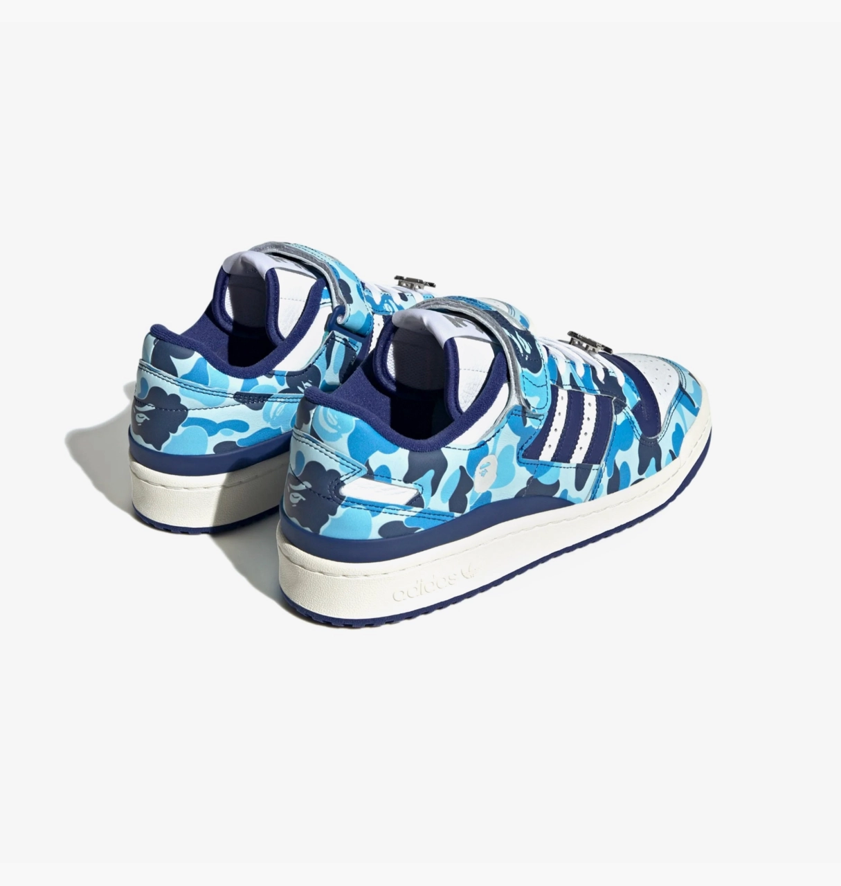 Кроссовки ADIDAS FORUM 84 BAPE LOW Размер 44, фото №2