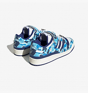Кроссовки ADIDAS FORUM 84 BAPE LOW Размер 44 synthetic.ua - Фото 1