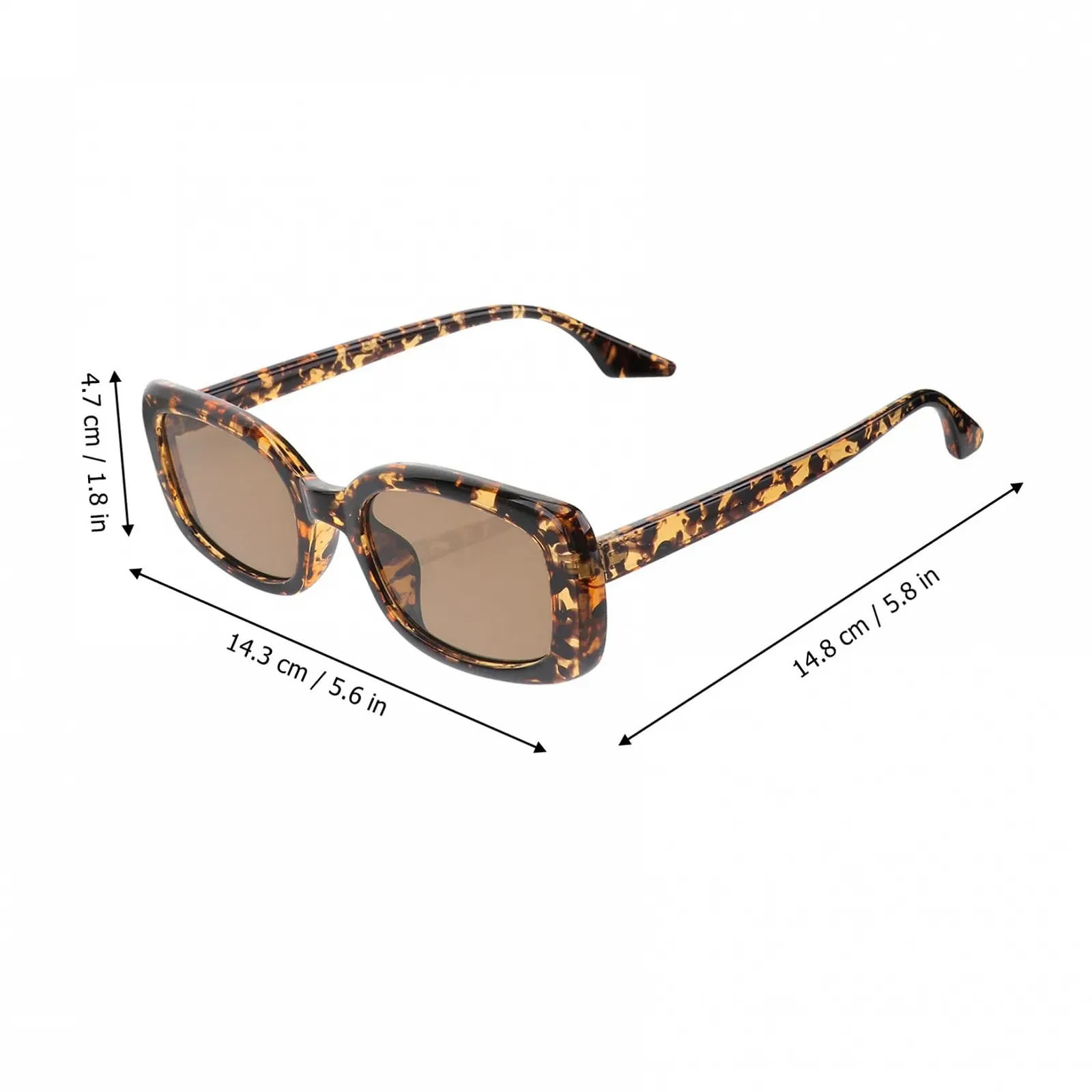 Солнцезащитные очки PACKOVE 2 пары Ретро оправа, фото №2