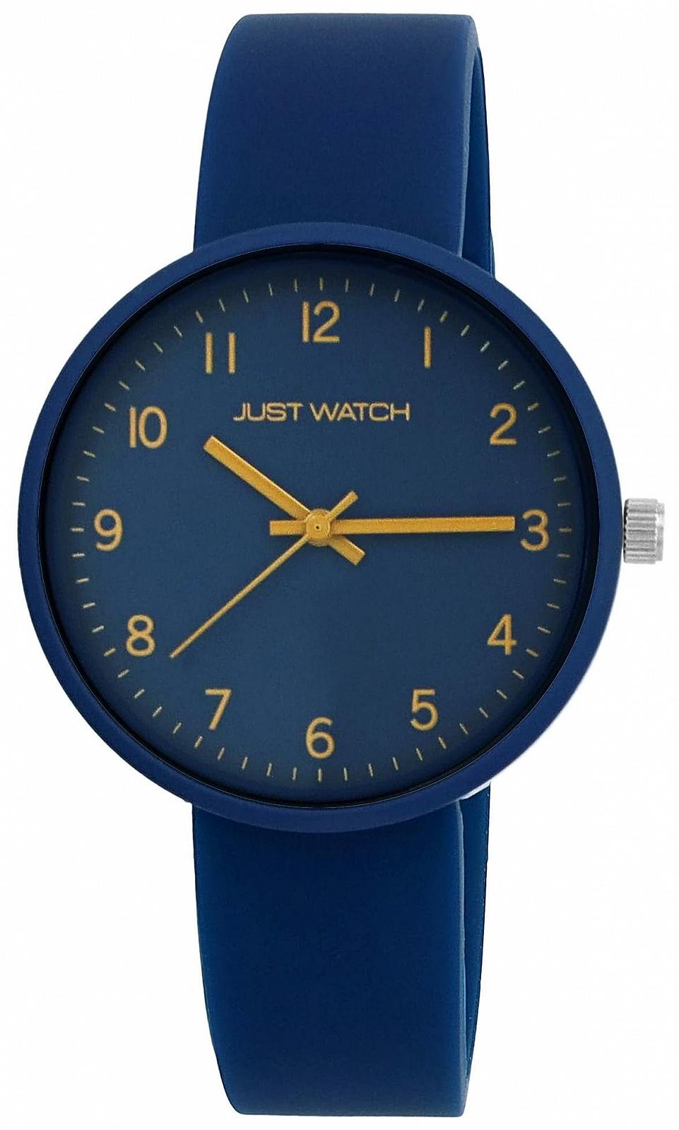 Часы Just Watch Jola Женские Металлический корпус с силиконовым ремешком Красный/Синий, фото №1