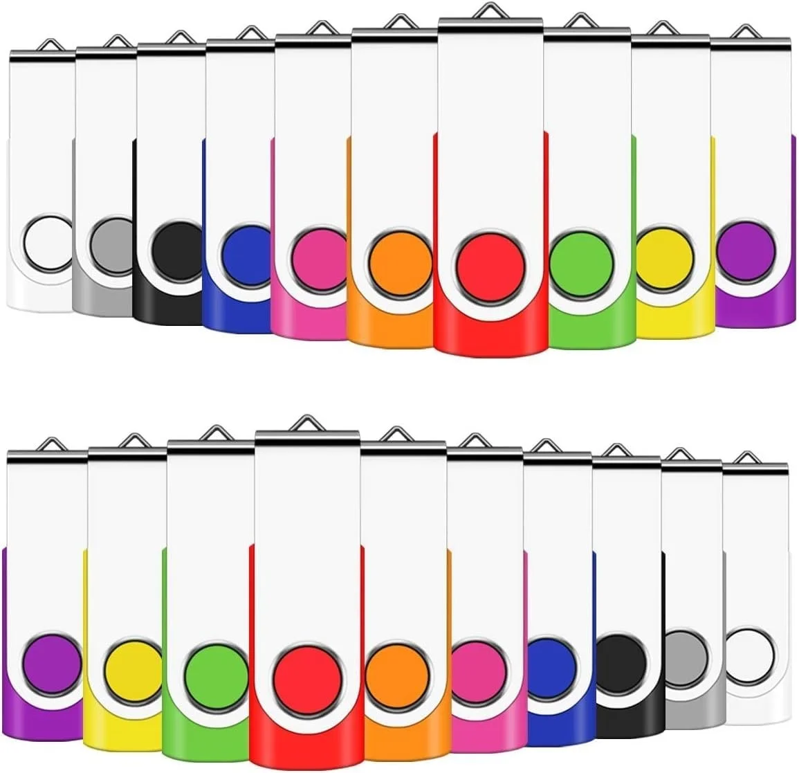 Набір USB-накопичувачів EASTBULL 50 шт. 8GB USB 2.0 Multicoloured, фото №1 Набір USB-накопичувачів EASTBULL 50 шт. 8GB USB 2.0 Multicoloured, фото №1