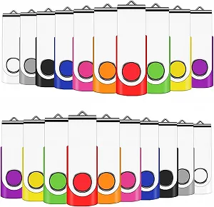 Купити Набір USB-накопичувачів EASTBULL 50 шт. 8GB USB 2.0 Multicoloured - Фото 1 Набір USB-накопичувачів EASTBULL 50 шт. 8GB USB 2.0 Multicoloured - Фото 1
