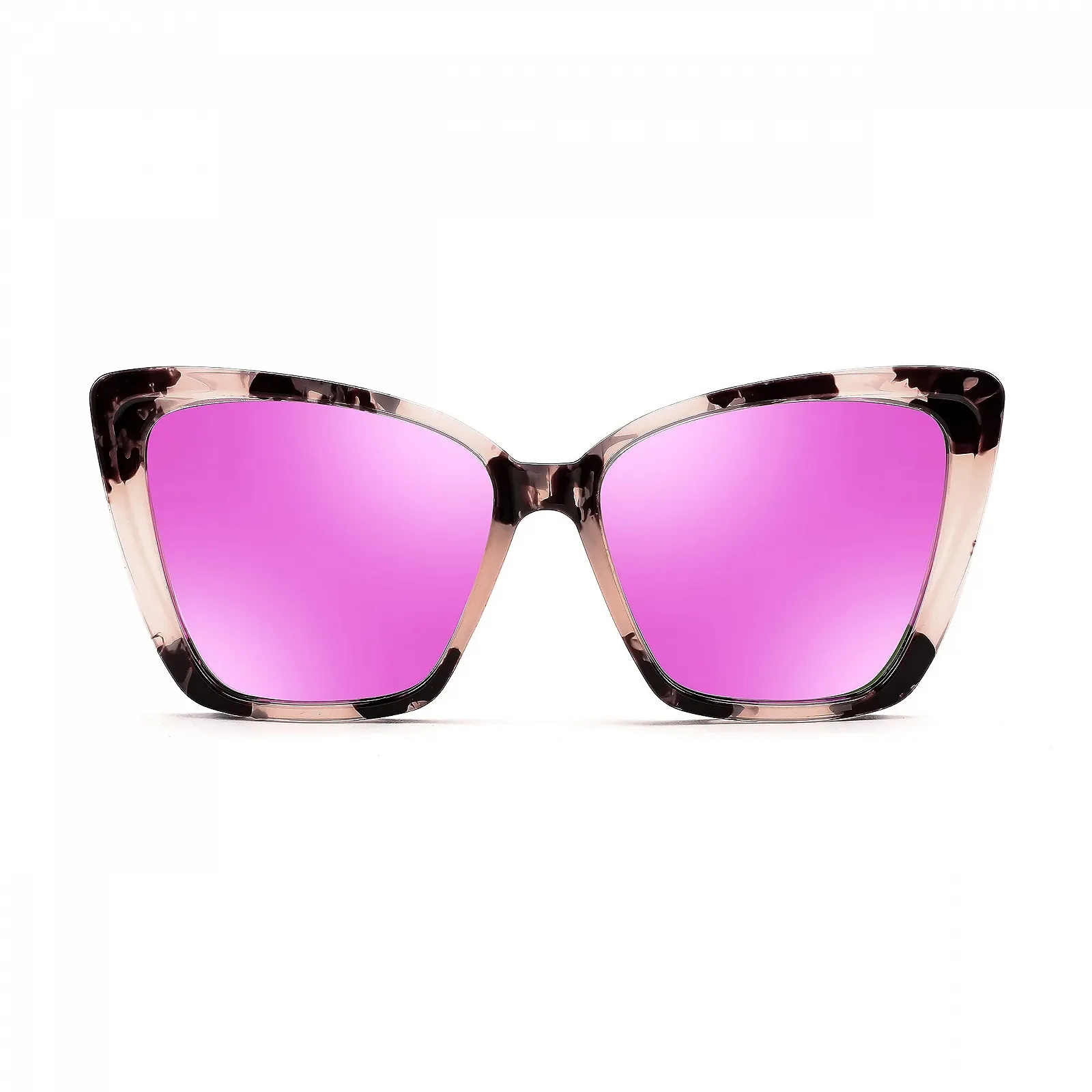 Сонцезахисні окуляри Котяче око FEISEDY B4134 Ретро Жіночі Великі Котяче око, фото №2