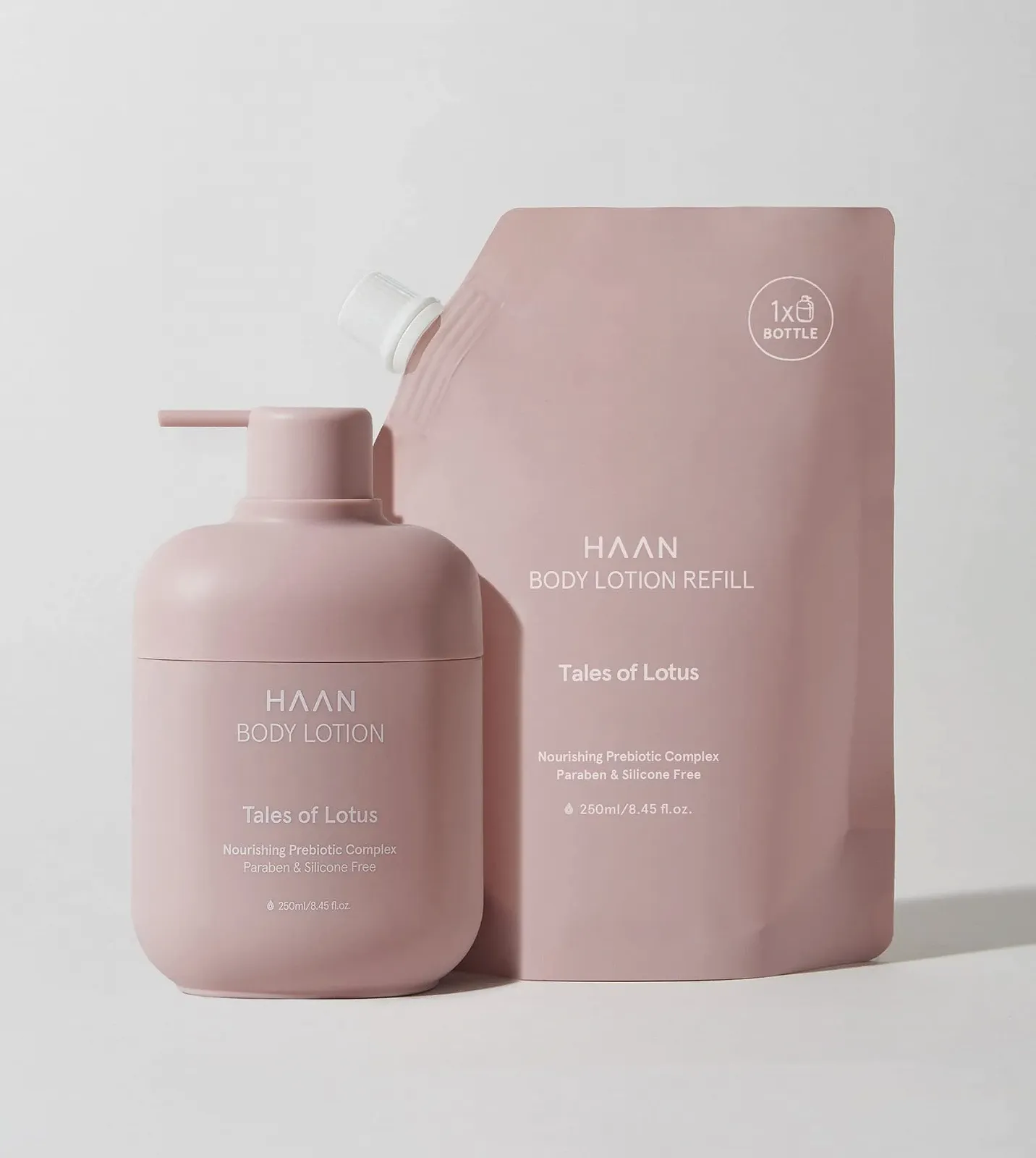 Лосьйон для тіла HAAN Tales of Lotus з поживними речовинами, на 97% складається з натуральних інгредієнтів та пребіотиків, фото №4