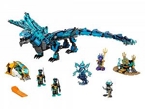 Детский конструктор LEGO Водный дракон 71754 synthetic.ua - Фото 1