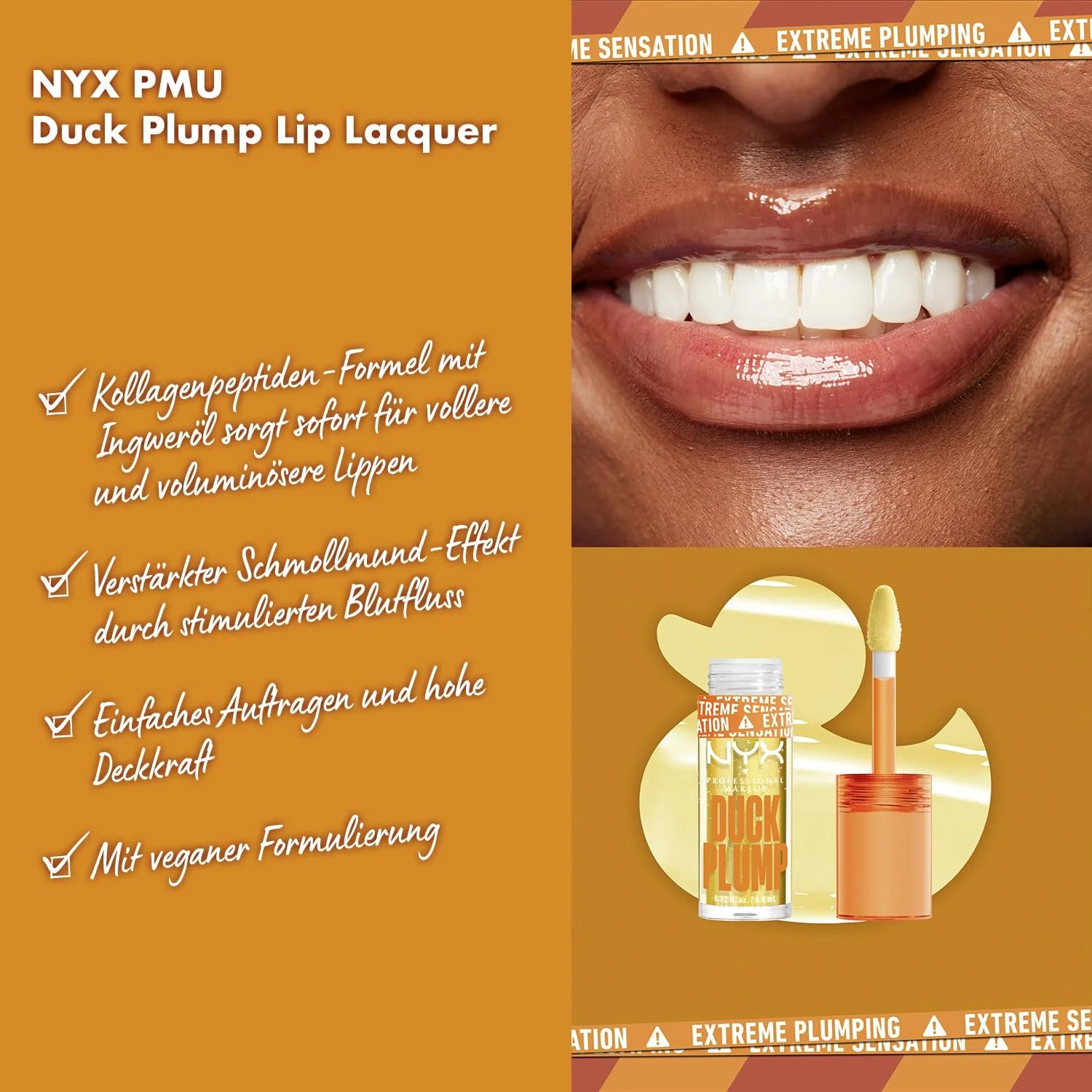 Набор Блеск для губ с эффектом пухлости NYX Professional Makeup Duck Plump Lip Lacquer Clearly Spicy + Карандаш для губ NYX Professional Makeup Line Loud 03 Goal Crusher, фото №4 Набор Блеск для губ с эффектом пухлости NYX Professional Makeup Duck Plump Lip Lacquer Clearly Spicy + Карандаш для губ NYX Professional Makeup Line Loud 03 Goal Crusher, фото №4